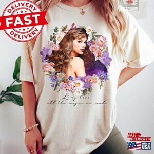 Comfort Colors Speak Now T4ylors Version Floral T-Shirt